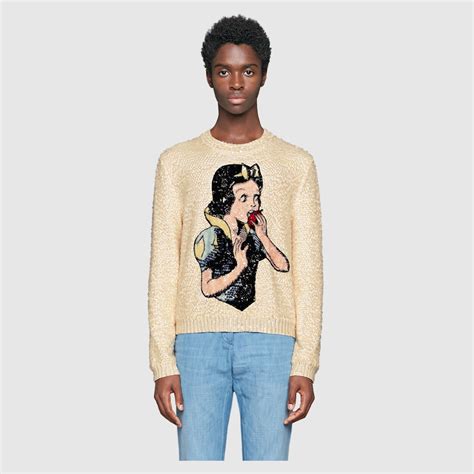 gucci snow white sweater|gucci outlet cardigan.